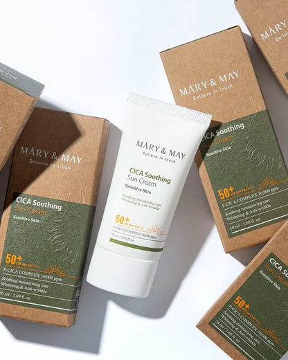 [Mary&amp;May] CICA Soothing Sun Cream [50ml]