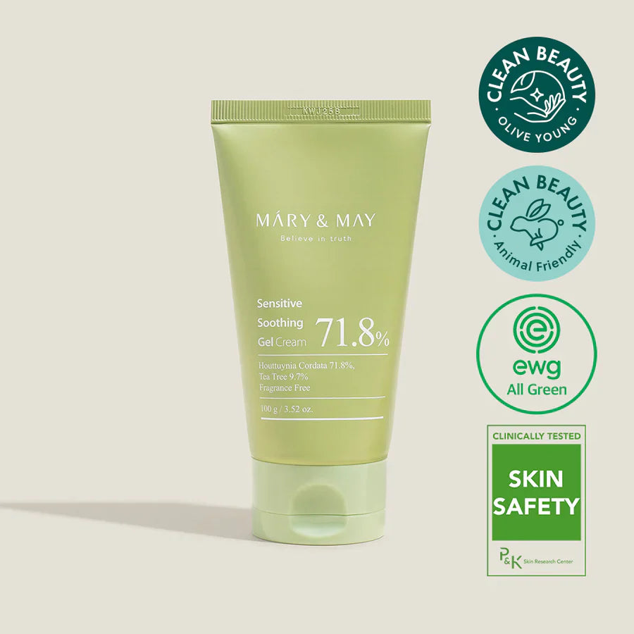 [Mary&amp;May] Sensitive Soothing Gel Cream Tube [100g]