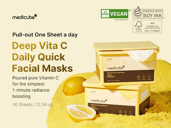Deep Vita C Daily Quick Mask [30 Sheets]