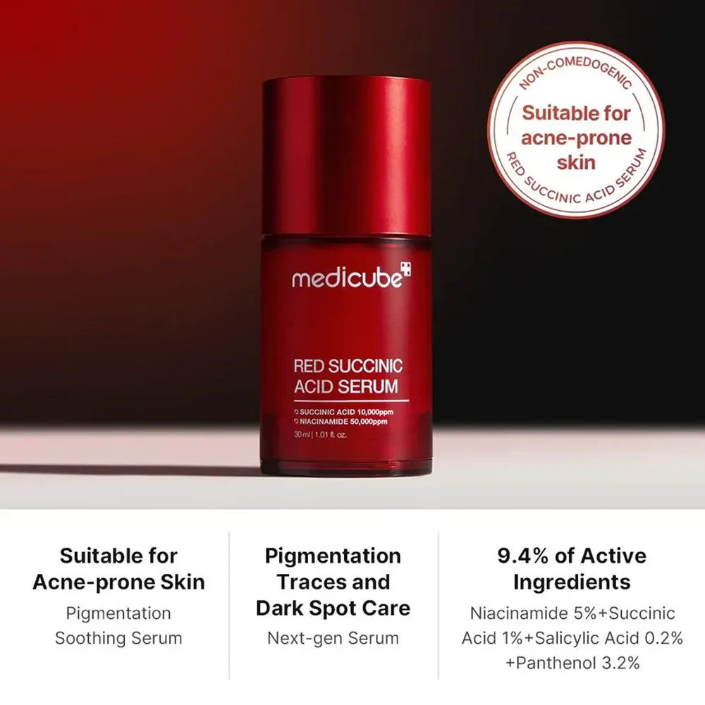 Red Succinic Acid Serum [30ml]
