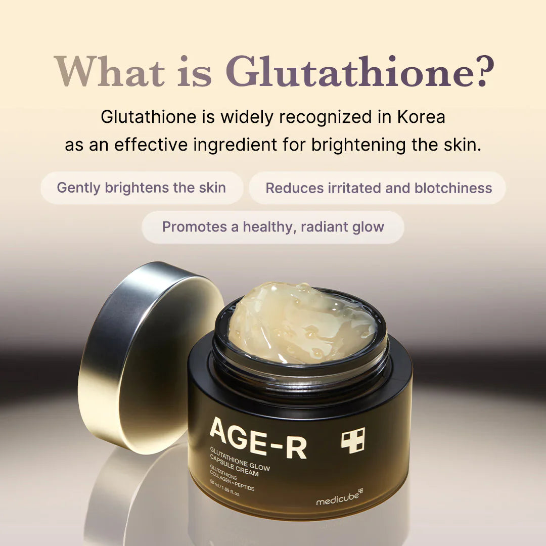 AGE-R Glutathione Glow Capsule Cream [50ml]