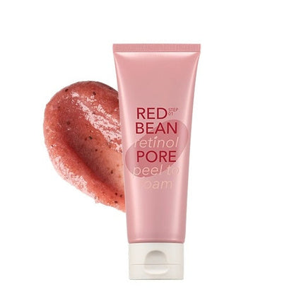 Red Bean Retinol Pore Peel To Foam [120ml]