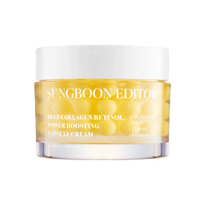 Deep Collagen Retinol Power Boosting Capsule Cream [50ml] (EU)