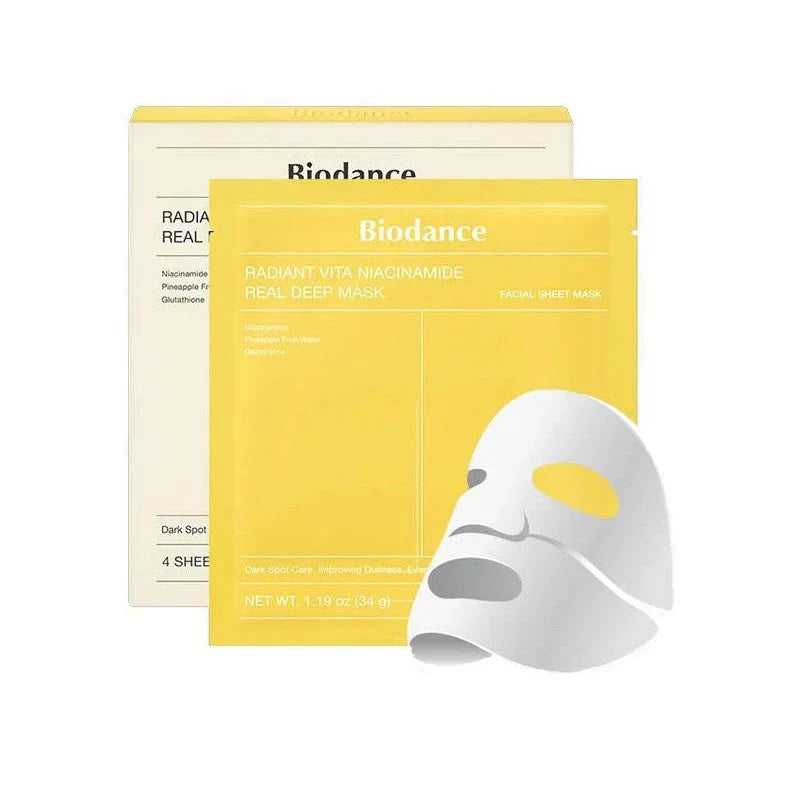 Radiant Vita Niacinamide Real Deep Mask [34g]