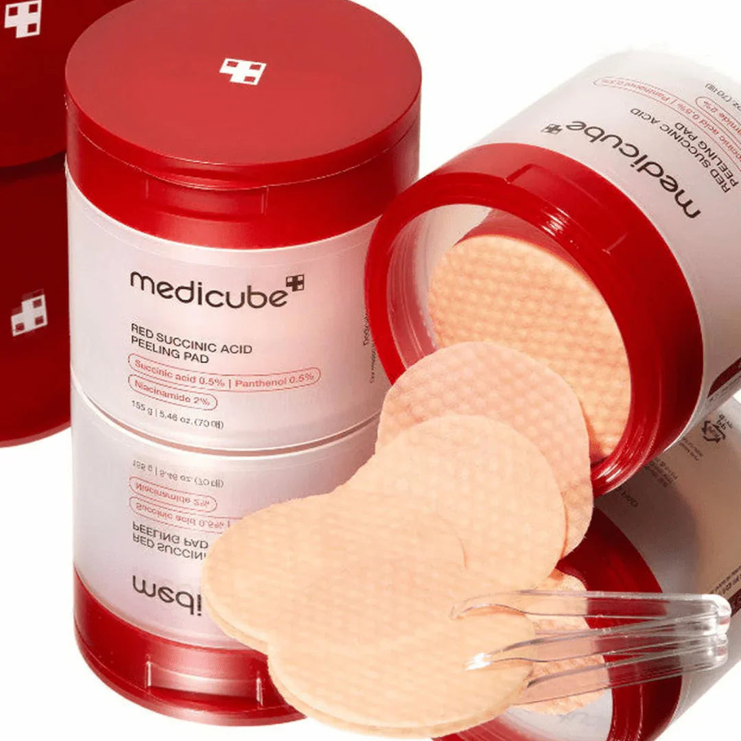 Red Succinic Acid Peeling Pad [70ea] (EU)