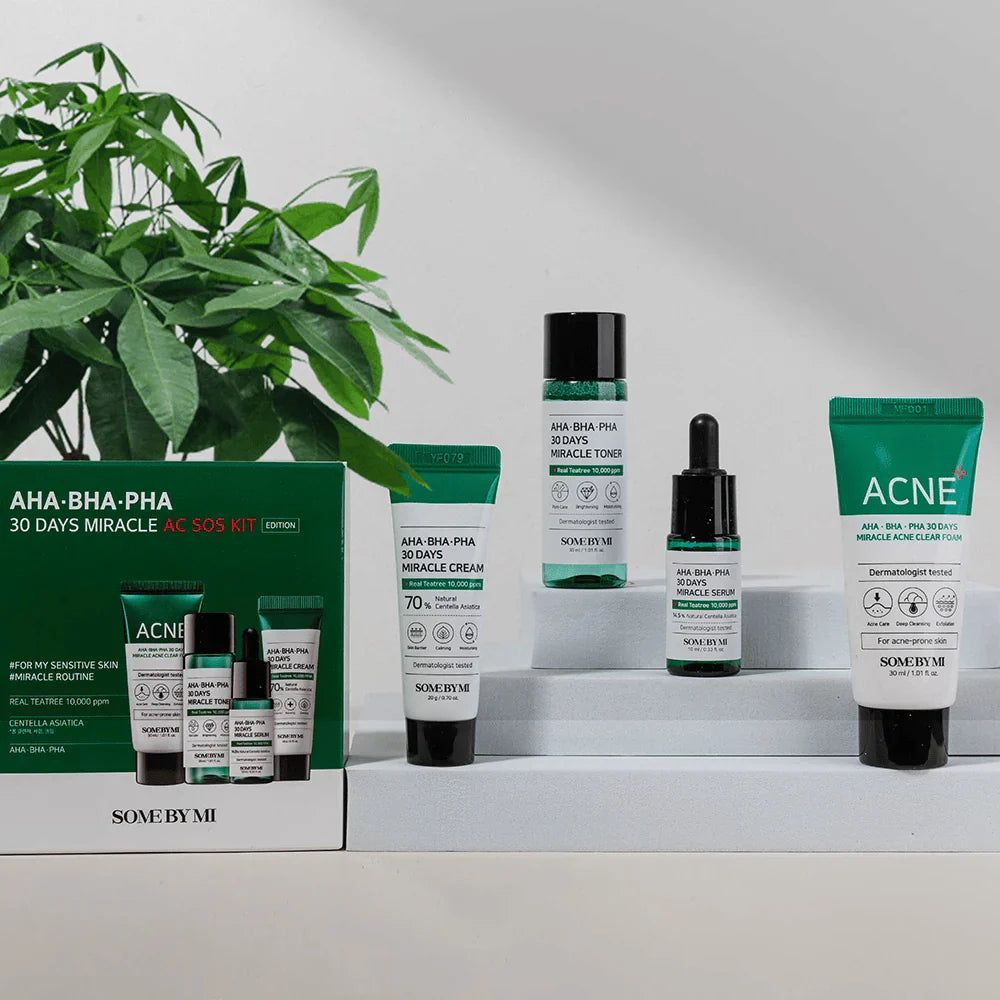 [SOME BY MI] AHA, BHA, PHA 30 Days Miracle AC SOS Kit [4pcs]