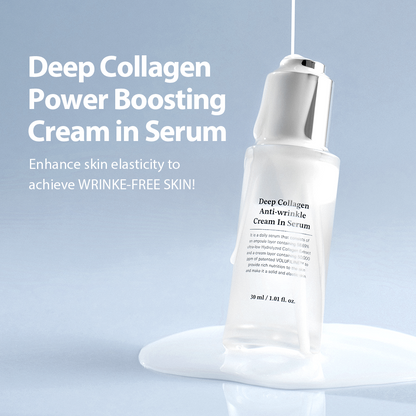 Deep Collagen Anti-wrinkle Power Boosting Cream In Serum (EU)