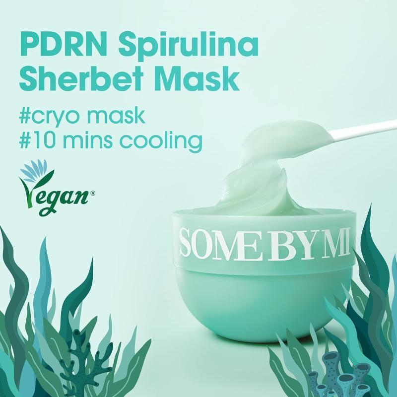 PDRN Spirulina Soothing Sherbet Mask Set