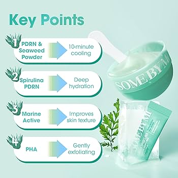 PDRN Spirulina Soothing Sherbet Mask Set