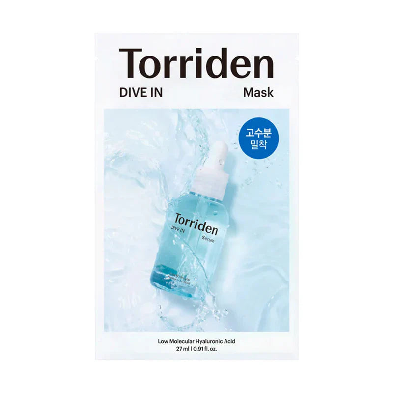 [Torriden] DIVE-IN Low Molecule Hyaluronic Acid Mask [27ml]