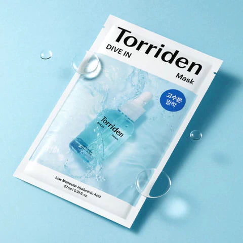 [Torriden] DIVE-IN Low Molecule Hyaluronic Acid Mask [27ml]