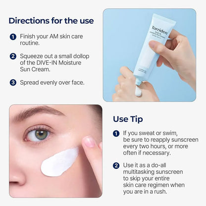 [Torriden] DIVE-IN Watery Moisture Sun Cream [60ml]