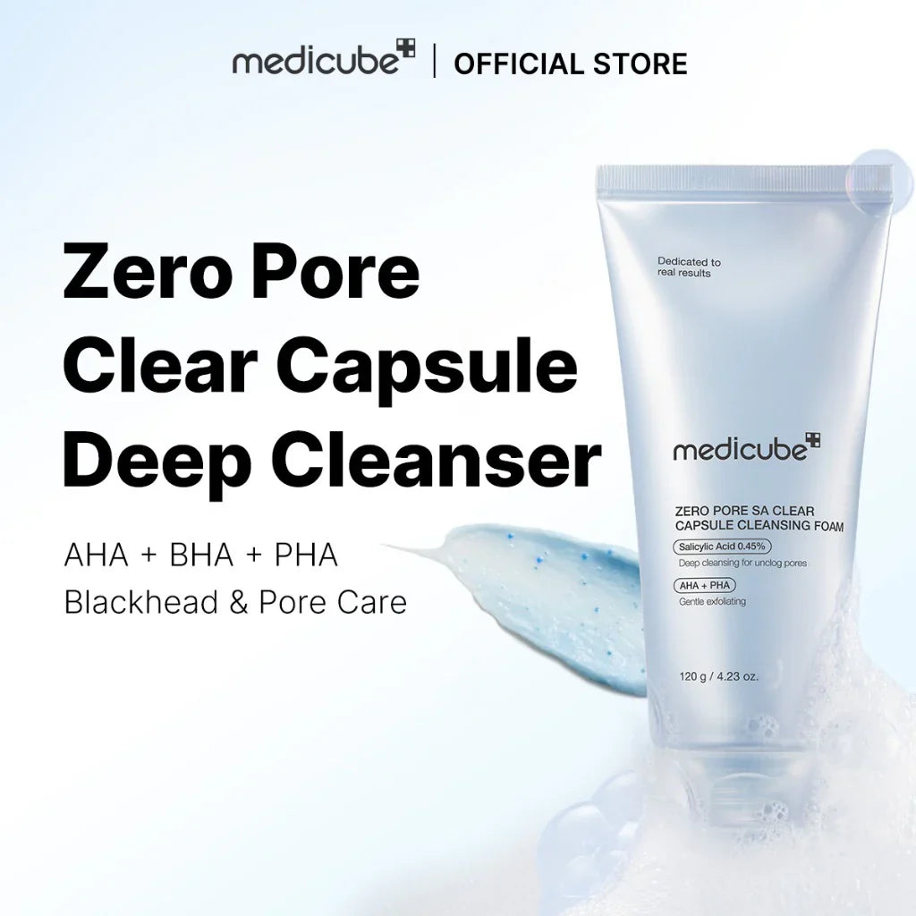 Zero Pore SA Clear Capsule Cleansing Foam [120g]