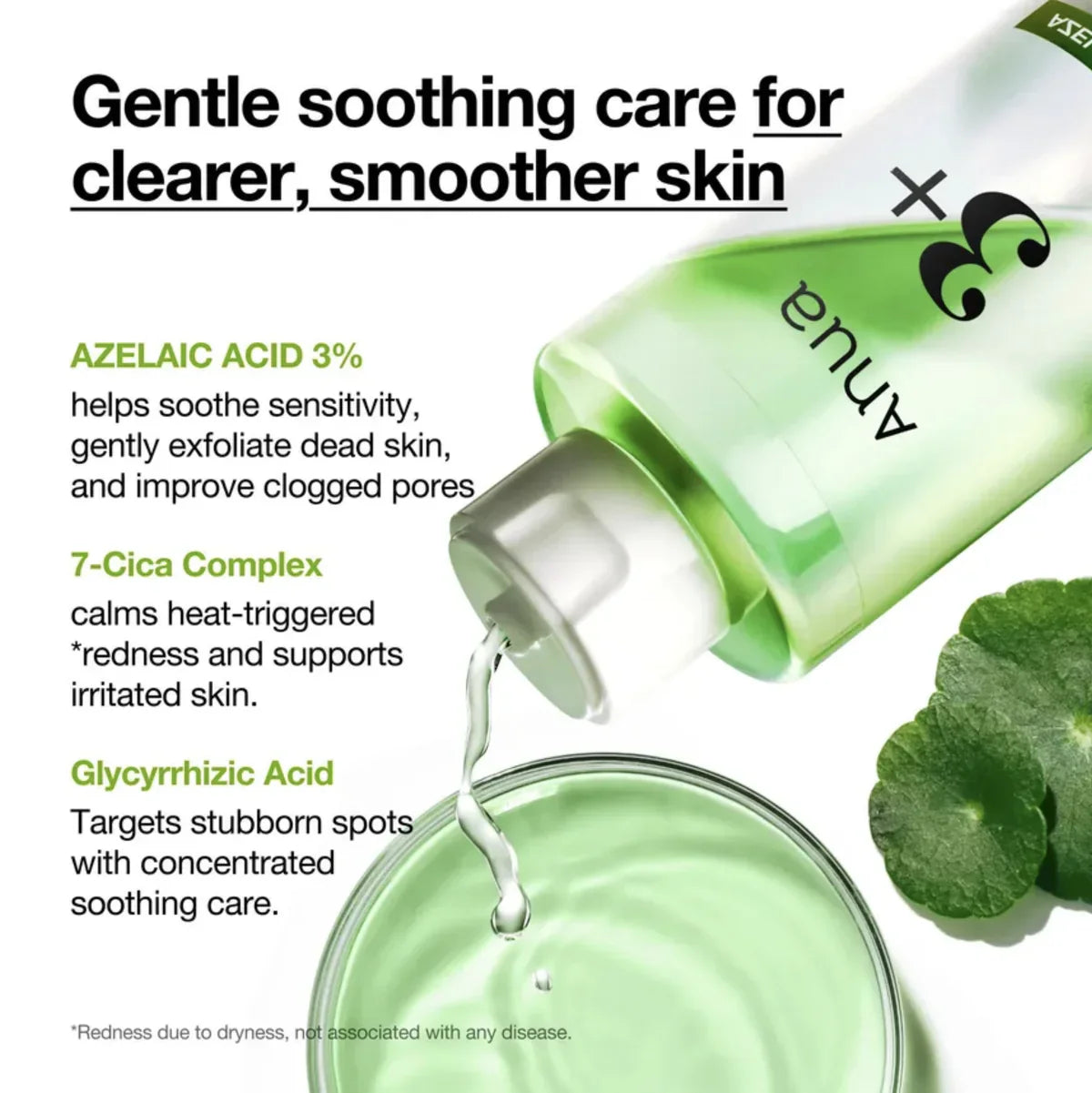 Azelaic Acid 3 Cica Skin Clarifying Toner [250ml]