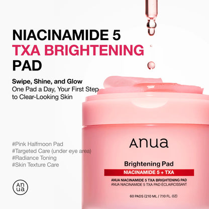 Niacinamide 5 TXA Brightening Pad [60 Pads]