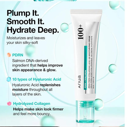 PDRN Hyaluronic Acid 100 Moisturizing Cream [60ml]