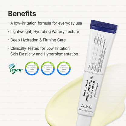 Pure Retinol 0.15% Cream [20g]