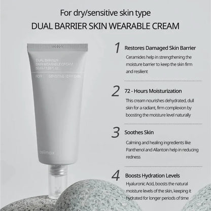 Dual Barrier Skin Wearable Cream [50ml]