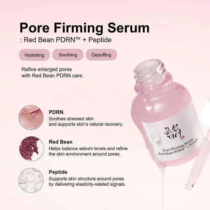 Pore Firming Serum Red Bean PDRN+Peptide [30ml]