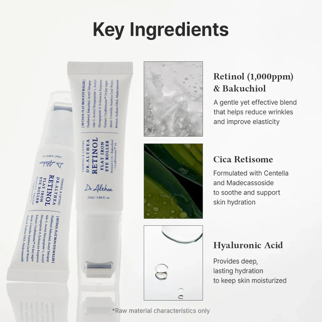 Retinol Flat Iron Eye Roller (EU)