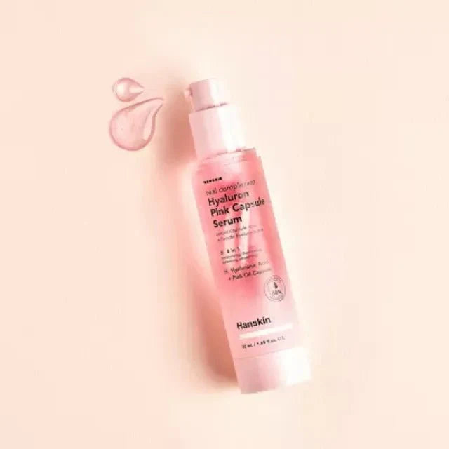 [HANSKIN] Real Complexion Hyaluron Pink Capsule Serum [50ml] - 