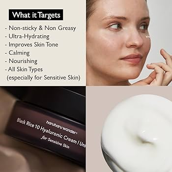 [haruharu wonder] Black Rice 10 Hyaluronic Cream Unscented [50ml]