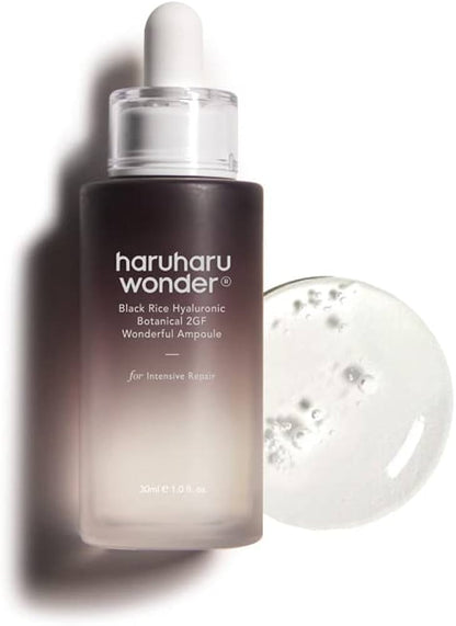 [haruharu wonder] Black Rice Hyaluronic Botanical 2GF Wonderful Ampoule [30ml]