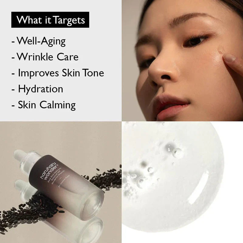 [haruharu wonder] Black Rice Hyaluronic Botanical 2GF Wonderful Ampoule [30ml]