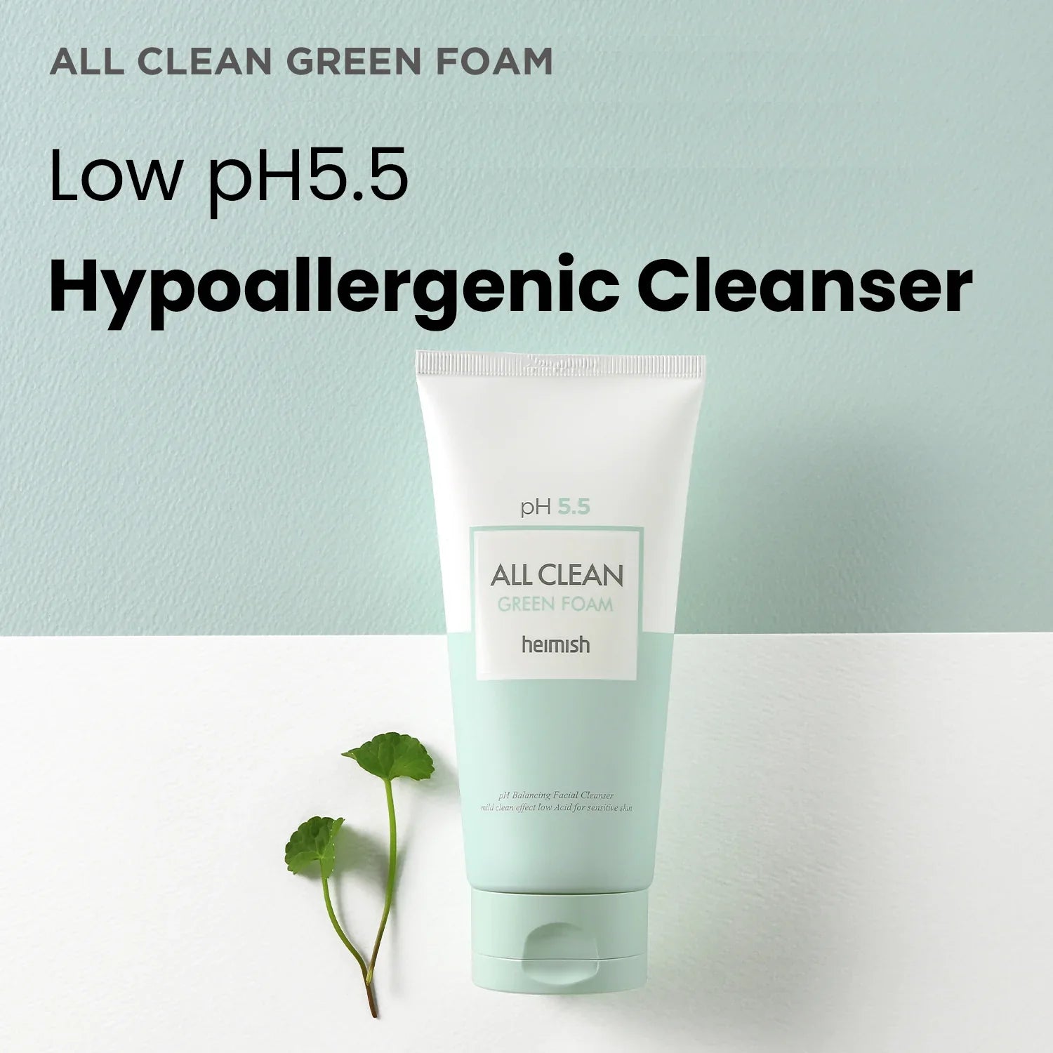 [heimish] All Clean Green Foam [150ml]