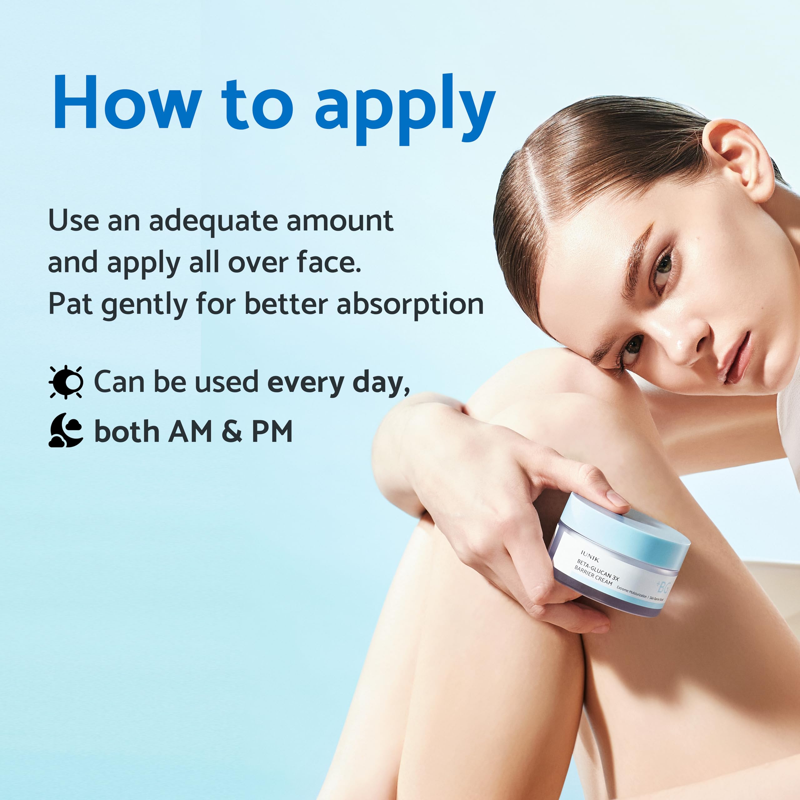 [iUNIK] Beta-Glucan 3X Barrier Cream [50ml]