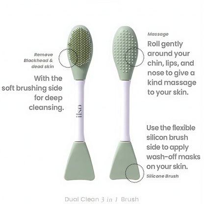 [ilso] Dual Clean Brush [1pc]