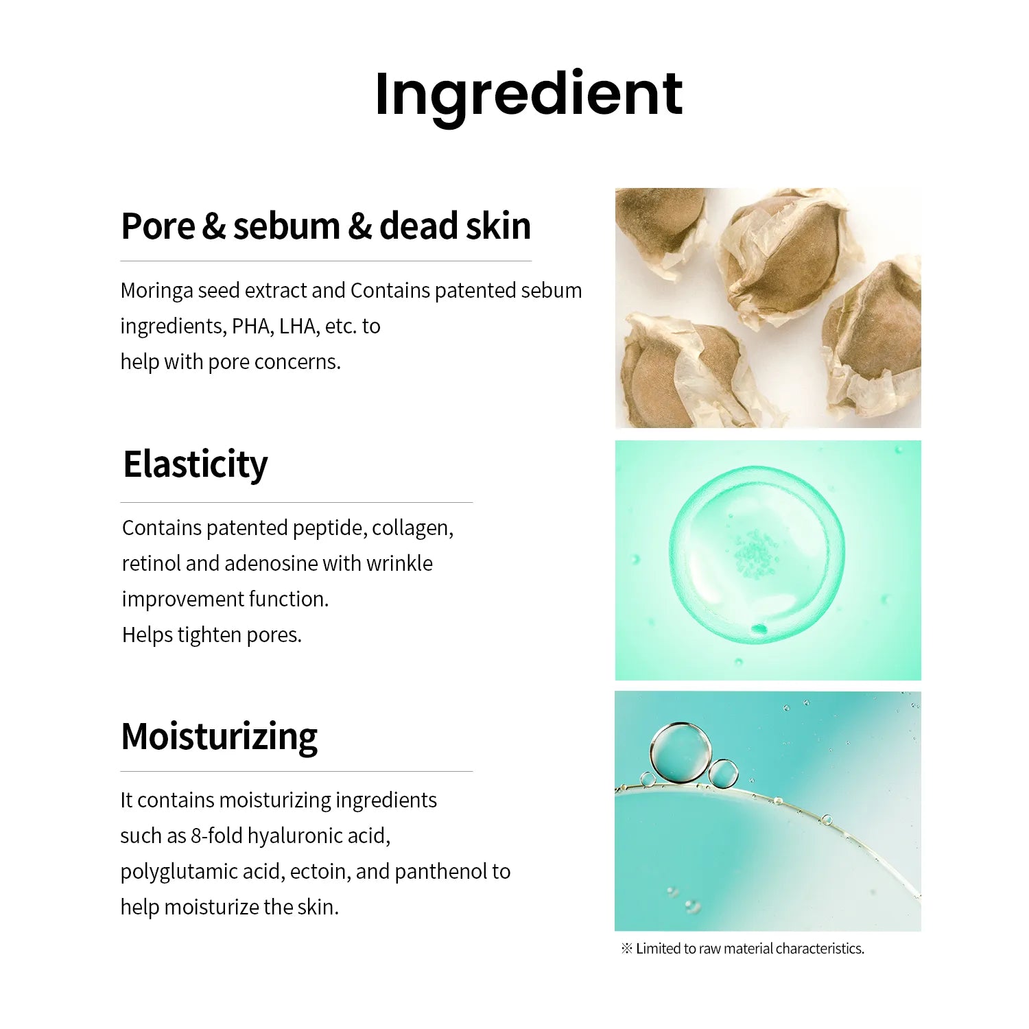 [ilso] Moringa Tightening Pore Serum [30ml]