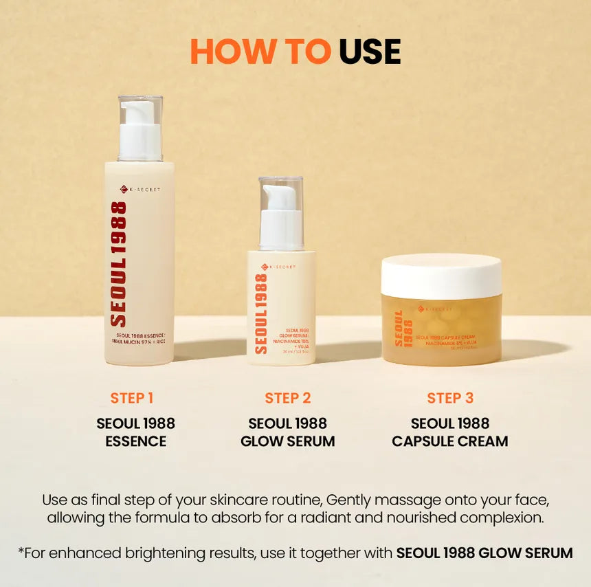 SEOUL 1988 Capsule Cream: Niacinamide 5% + Yuja [50ml]