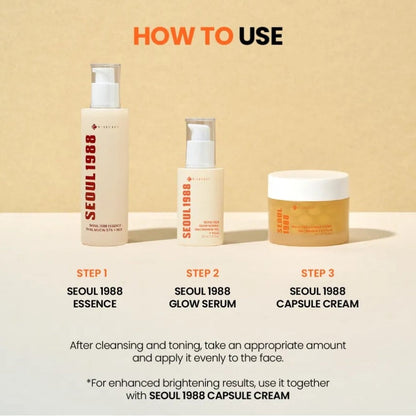 SEOUL 1988 Glow Serum: Niacinamide 15% + Yuja [30ml]