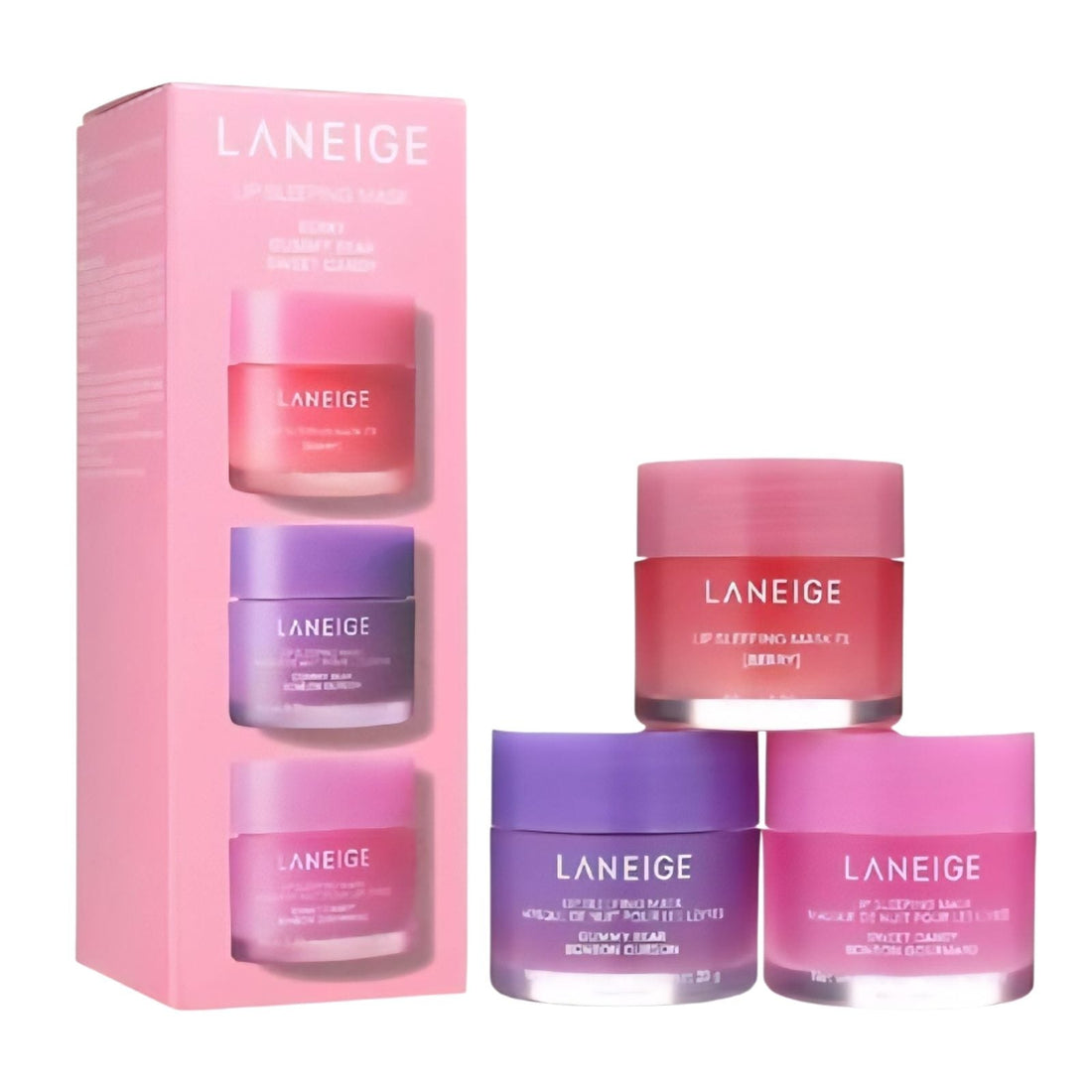 Lip Sleeping Mask Trio Set [3 x 20g]