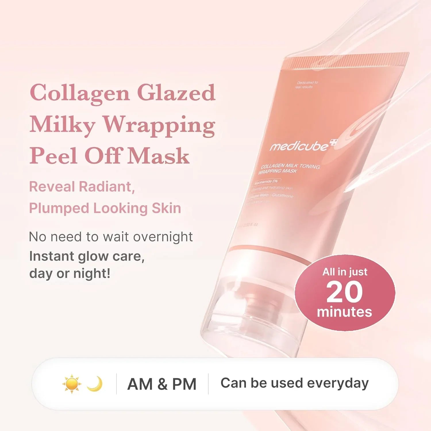 Collagen Milk Toning Wrapping Mask [75ml]