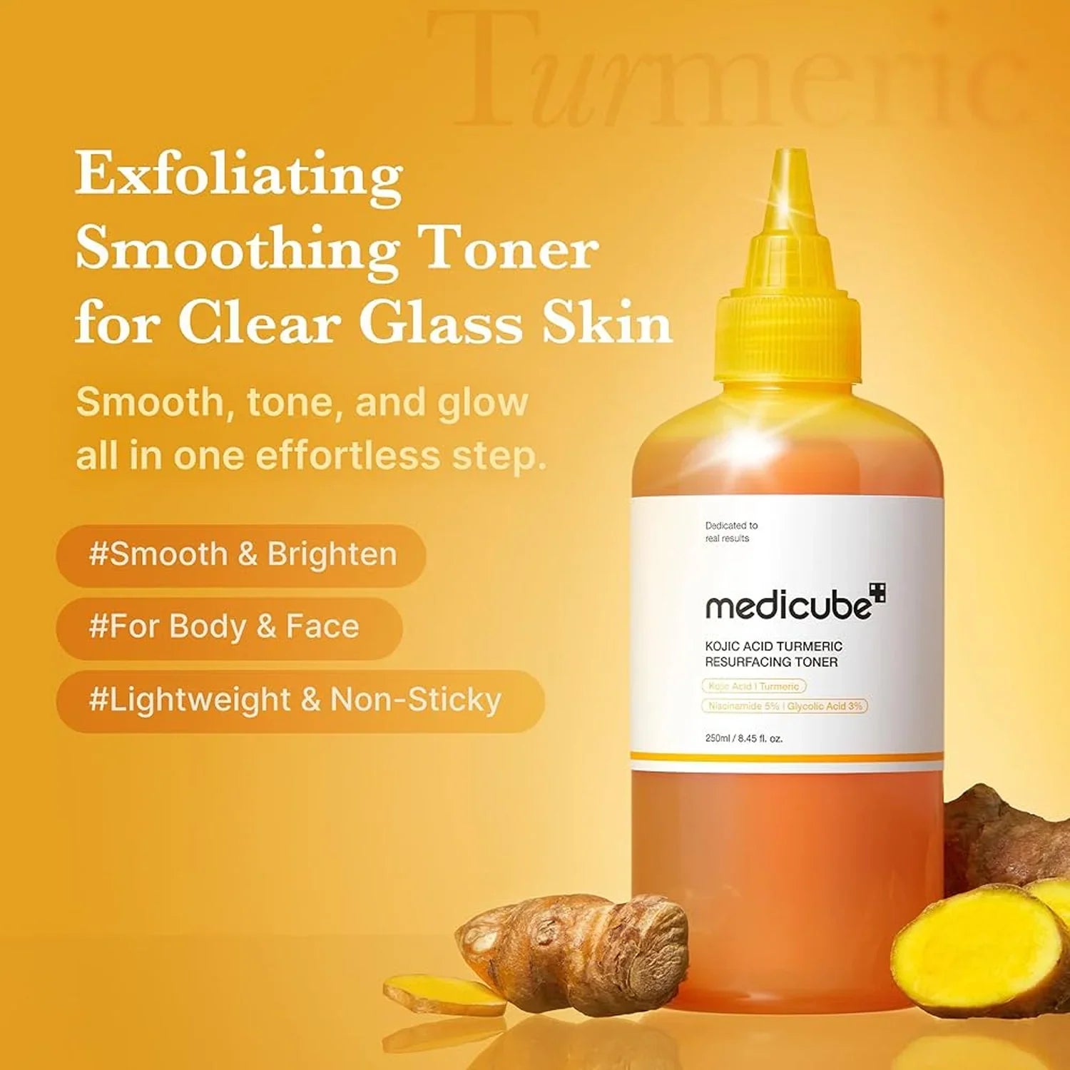 Kojic Acid Turmeric Resurfacing Toner [250ml]