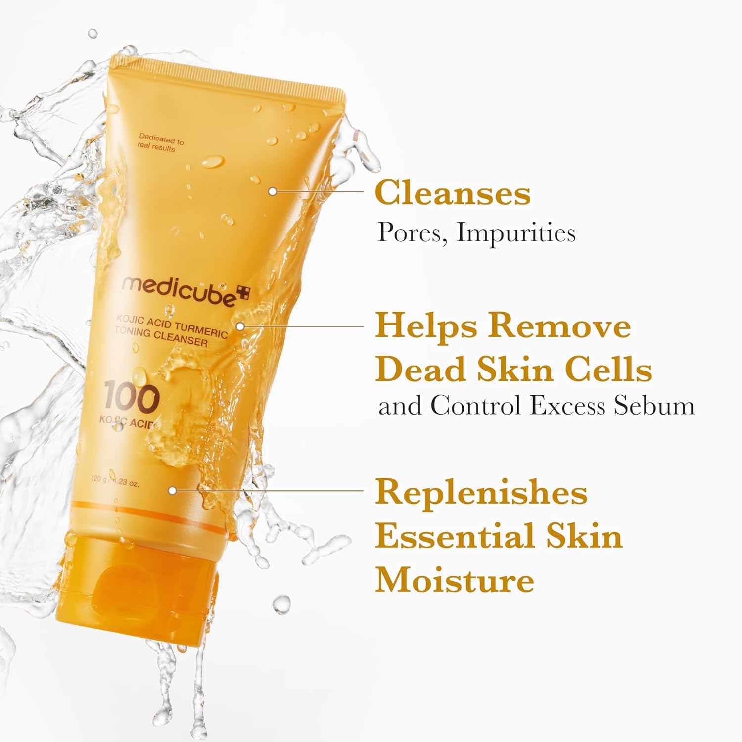 Kojic Acid Turmeric Toning Cleanser [120g]