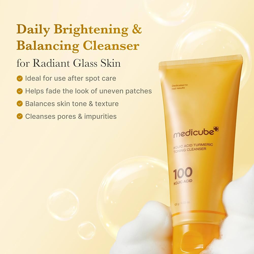 Kojic Acid Turmeric Toning Cleanser [120g]