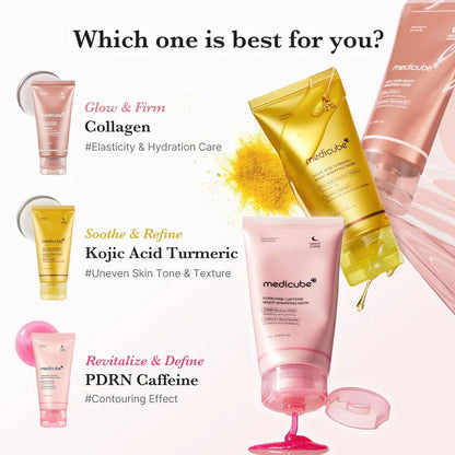 PDRN Pink Caffeine Night Wrapping Mask [75ml]