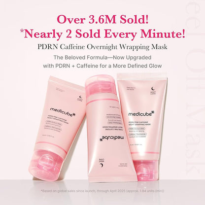 PDRN Pink Caffeine Night Wrapping Mask [75ml]