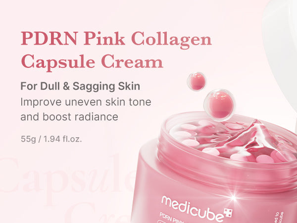 [medicube] PDRN Pink Collagen Capsule Cream [55g]