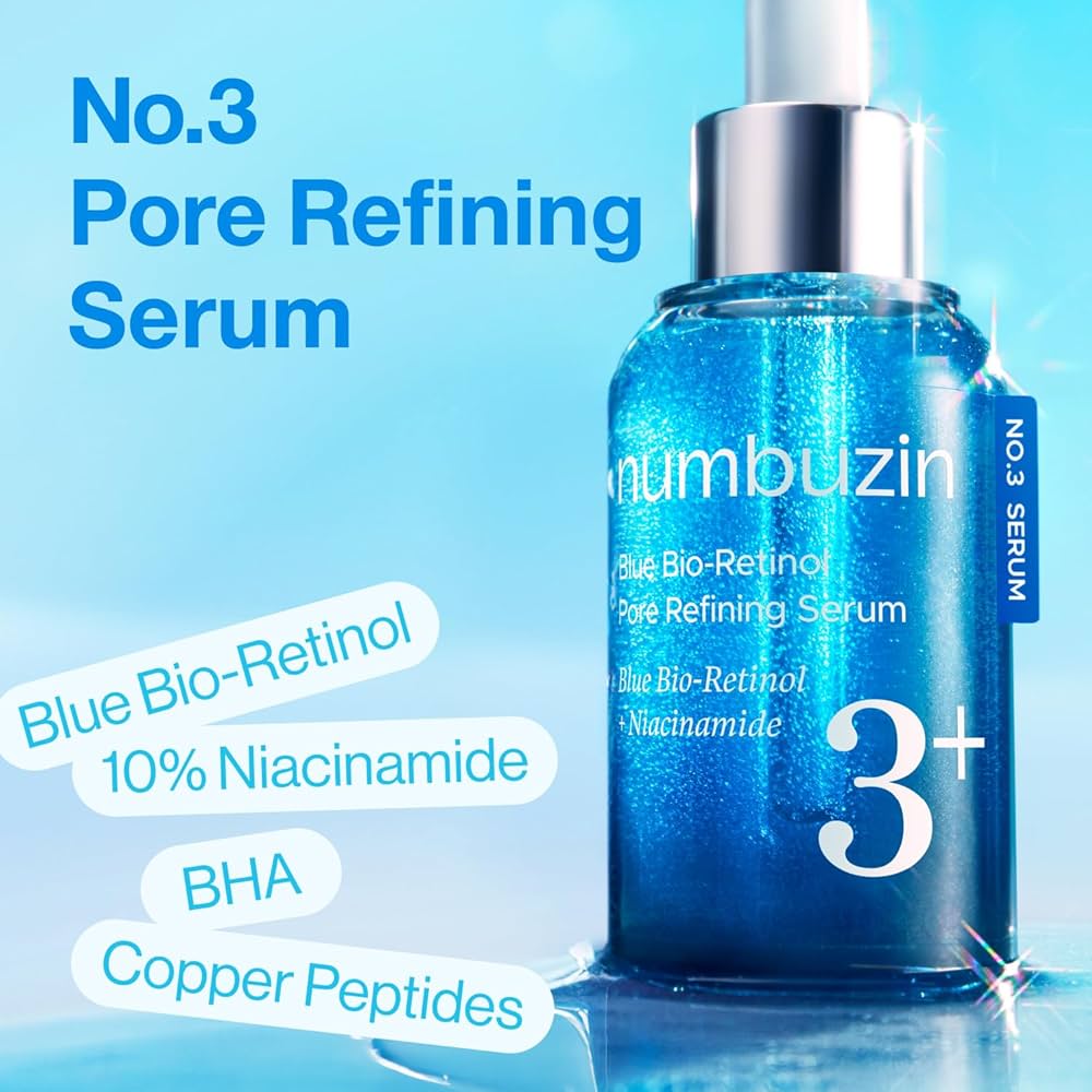 No.3 Blue Bio-Retinol Pore Refining Serum [30ml]