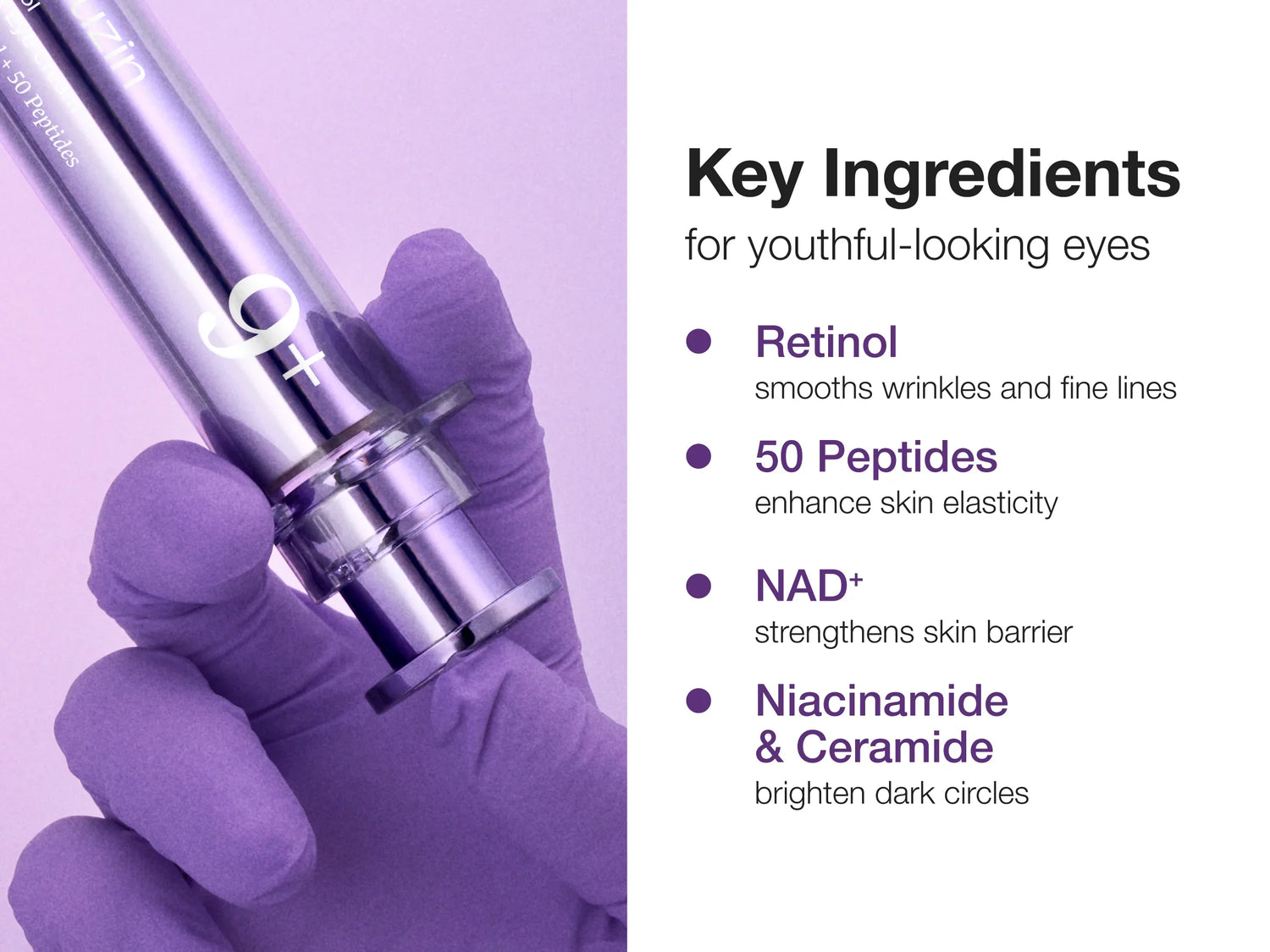 No.9 NAD+ Retinol Volumetox Eye Cream [10ml]