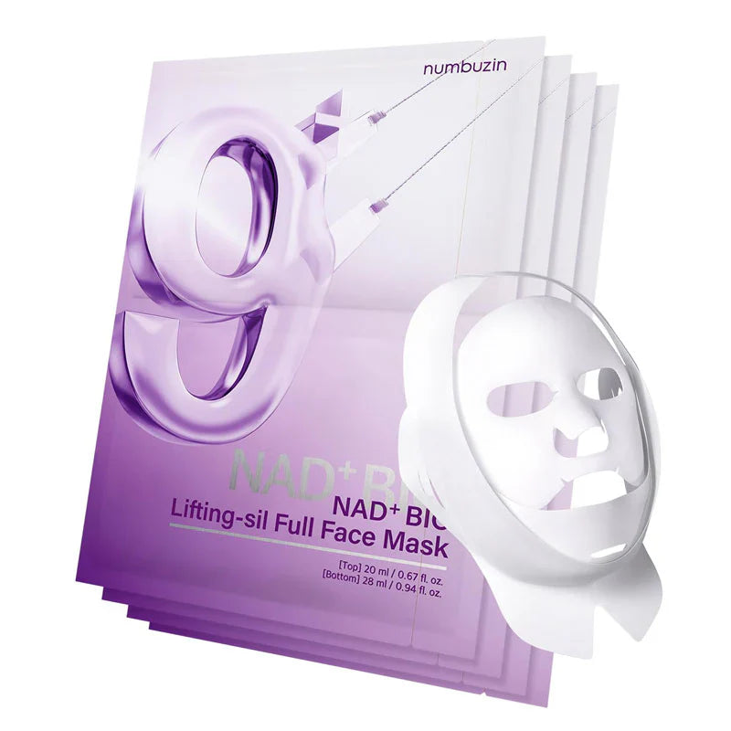 [numbuzin] No.9 NAD Bio Lifting-sil Full Face Mask Set [48ml]