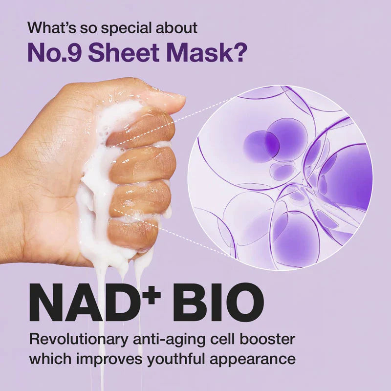 [numbuzin] No.9 NAD Bio Lifting-sil Full Face Mask Set [48ml]