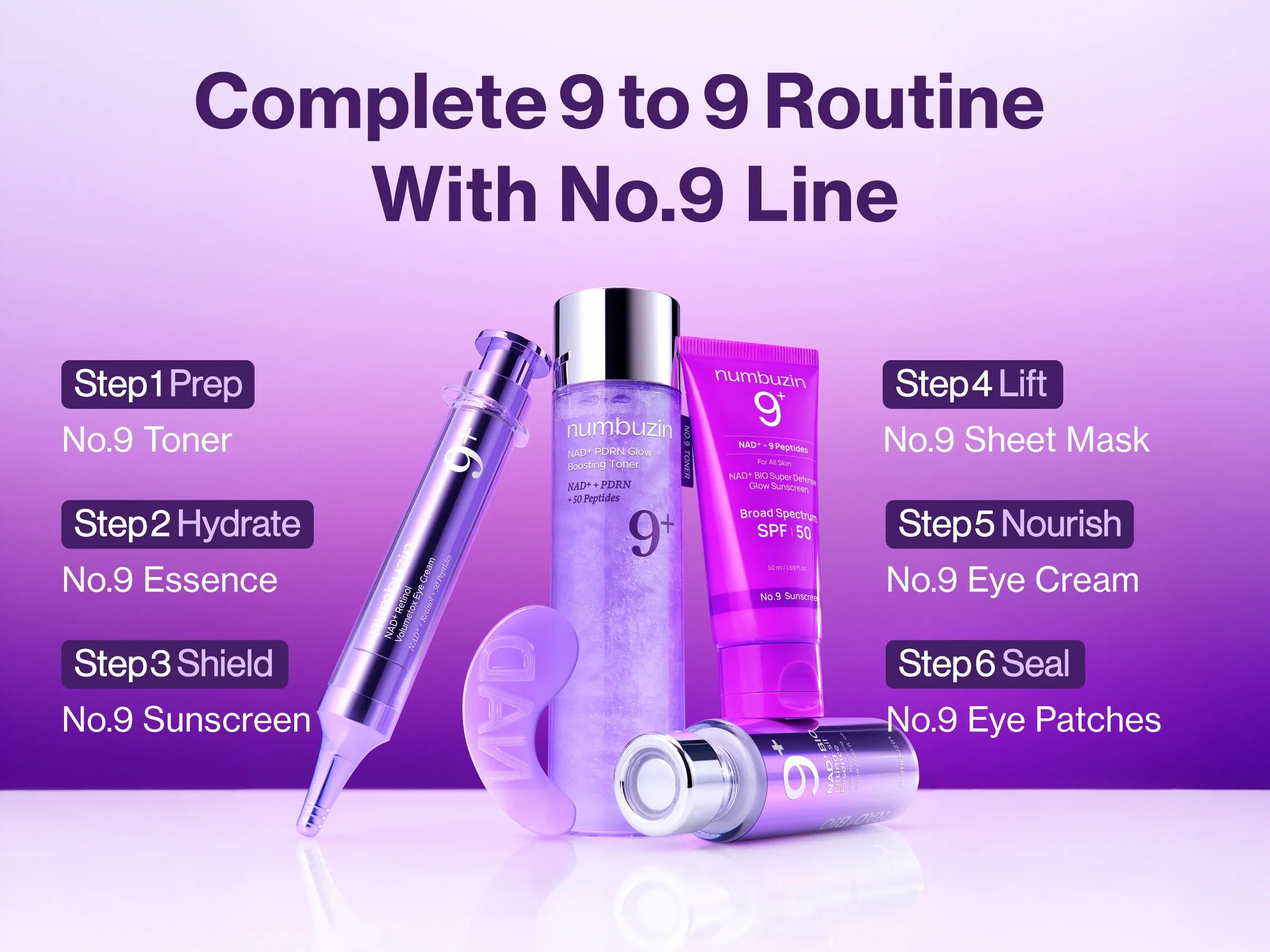 No.9 NAD+ PDRN Glow Boosting Toner [150ml]