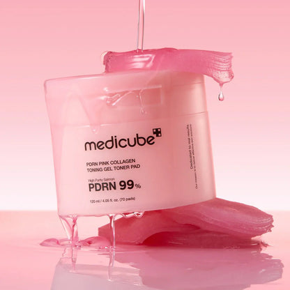PDRN Pink Toning Gel Toner Pad [70ea]