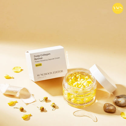Deep Collagen Retinol Power Boosting Capsule Cream [50ml] (EU)
